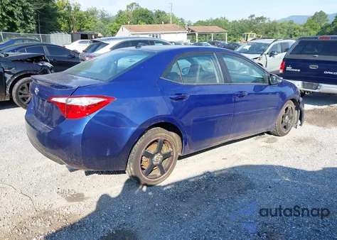 2014 Toyota Corolla S Plus z USA, uszkodzony, nr VIN 5YFBURHEXEP102016